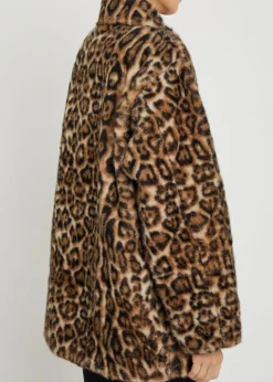 Stable faux fur coat