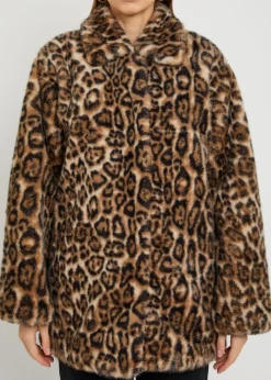Stable faux fur coat