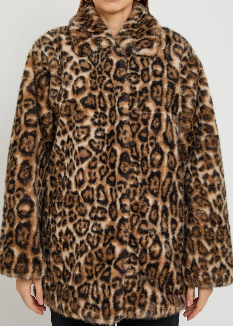 Stable faux fur coat