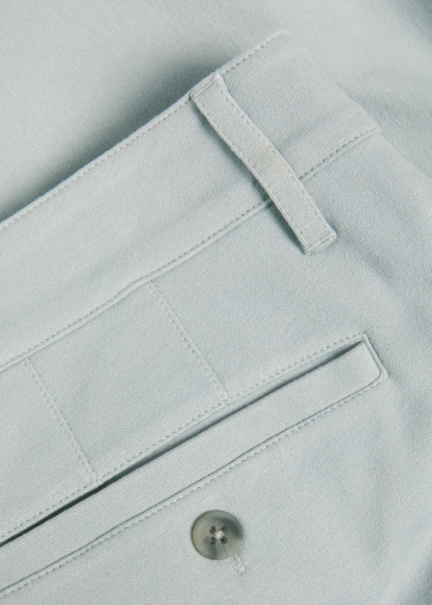 Stafford tapered-leg jersey trousers