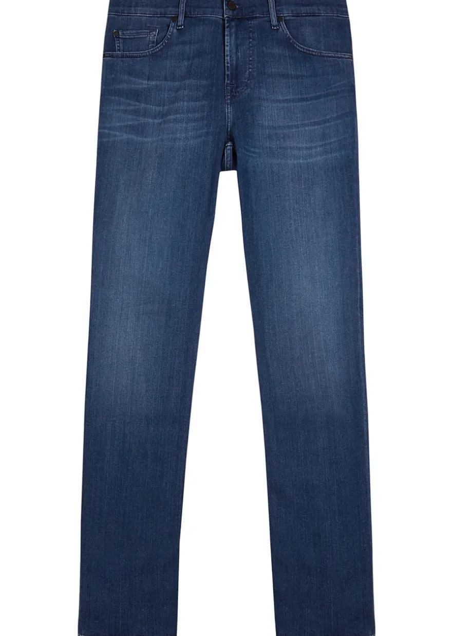 Standard Luxe Performance+ straight-leg jeans
