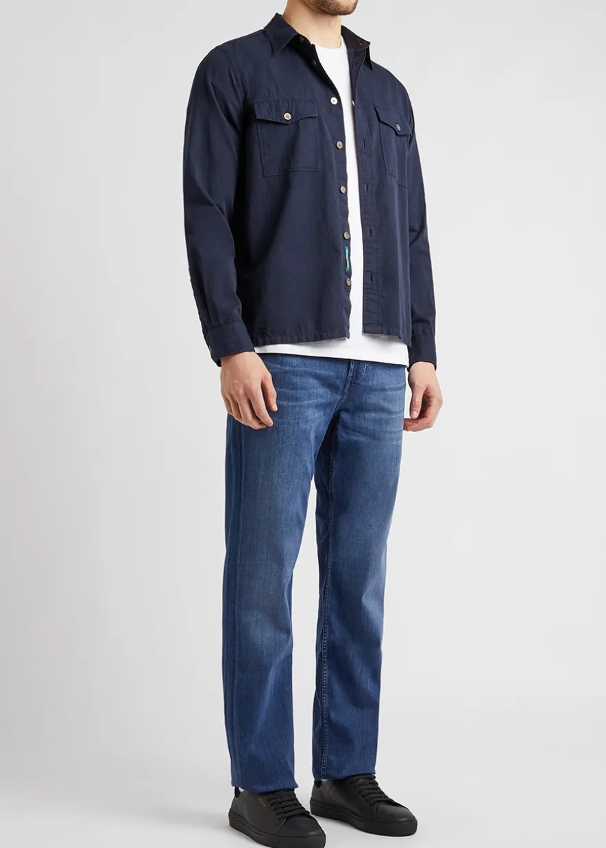 Standard Luxe Performance+ straight-leg jeans