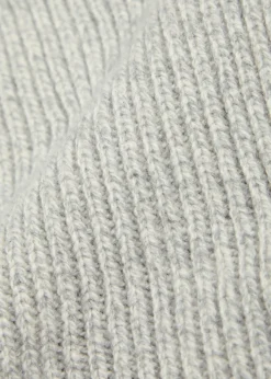 Stark melange cashmere and wool-blend scarf