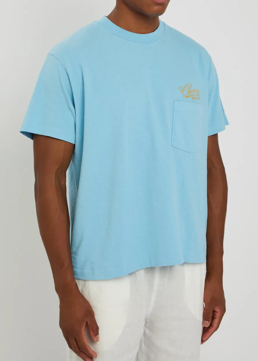 5 Star logo-embroidered cotton T-shirt