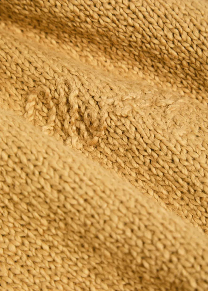 5 Star logo-intarsia cotton jumper