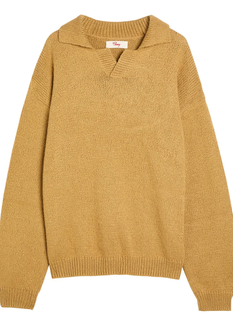 5 Star logo-intarsia cotton jumper