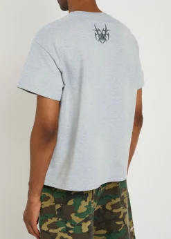 Static printed cotton T-shirt