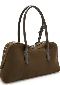 Stella Ryder medium faux suede shoulder bag