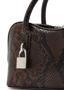 Stella Ryder small faux leather top handle bag