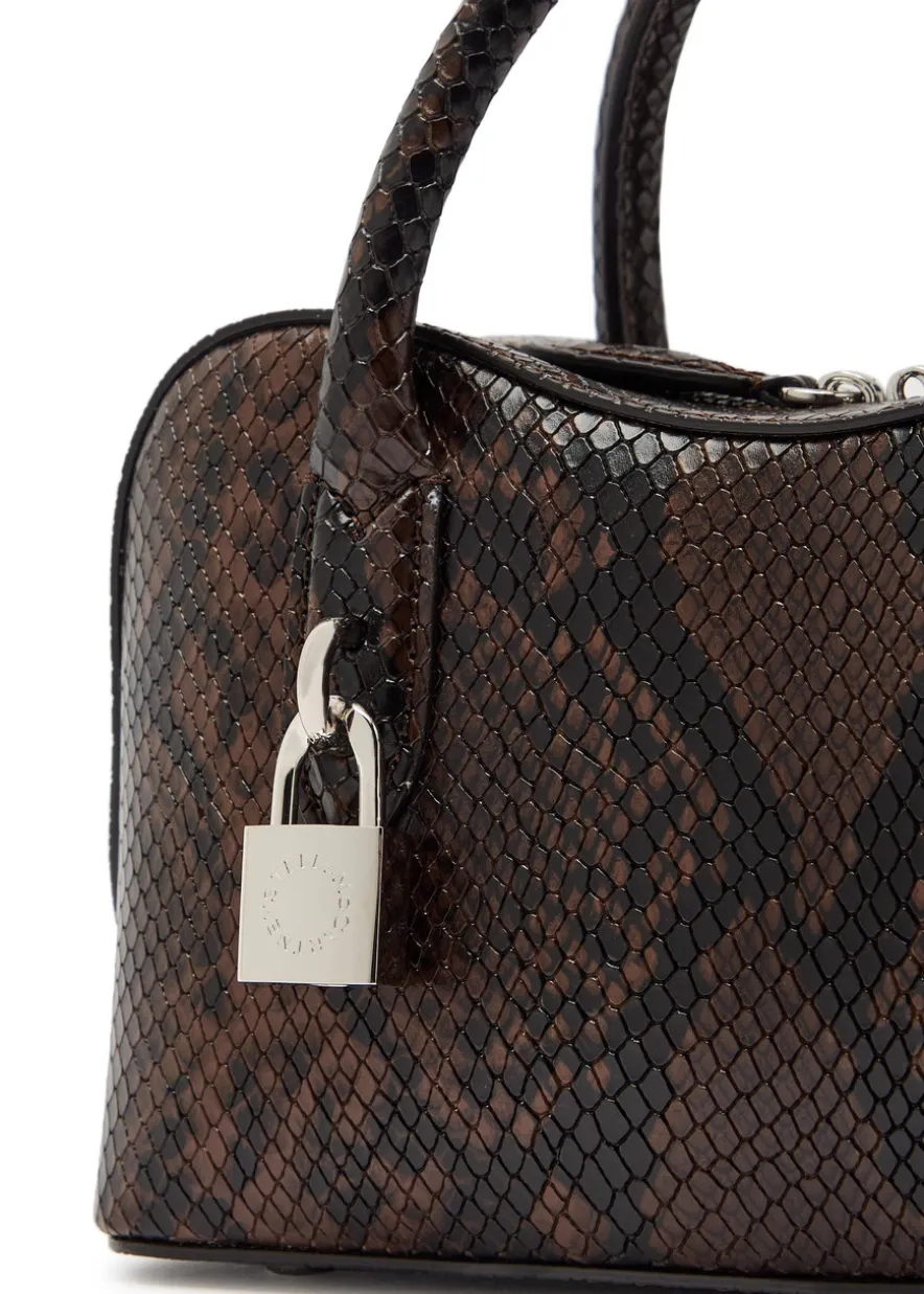 Stella Ryder small faux leather top handle bag