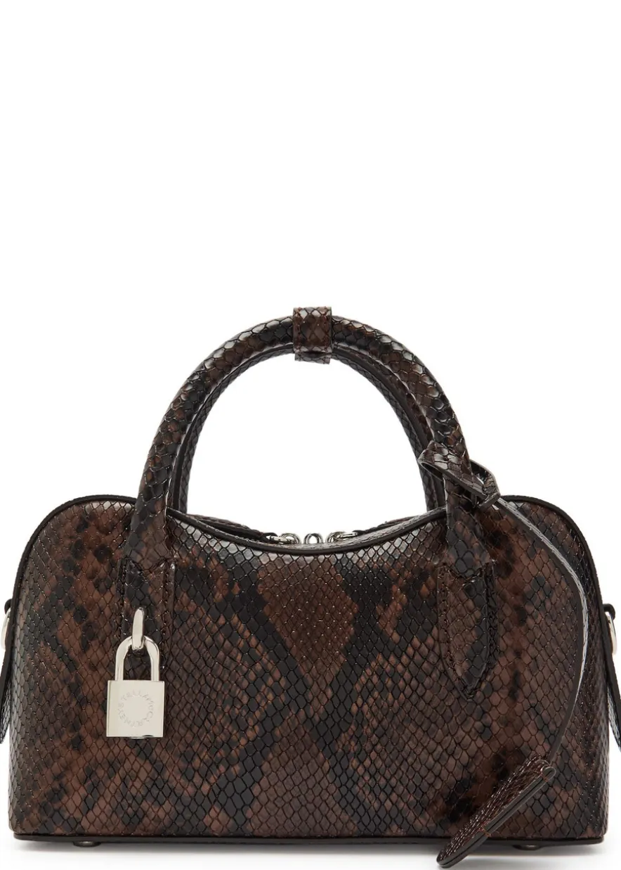 Stella Ryder small faux leather top handle bag
