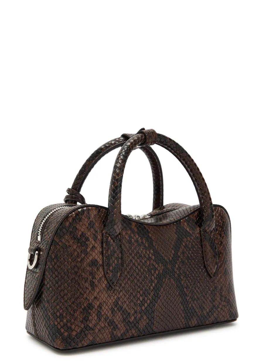 Stella Ryder small faux leather top handle bag