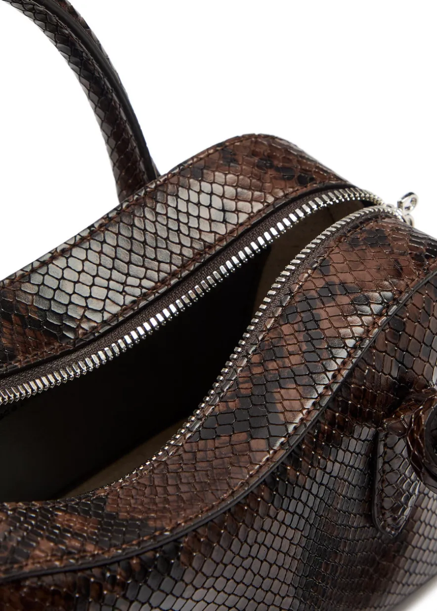 Stella Ryder small faux leather top handle bag