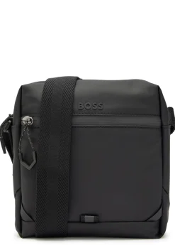 Stenson logo coated canvas cross-body bag