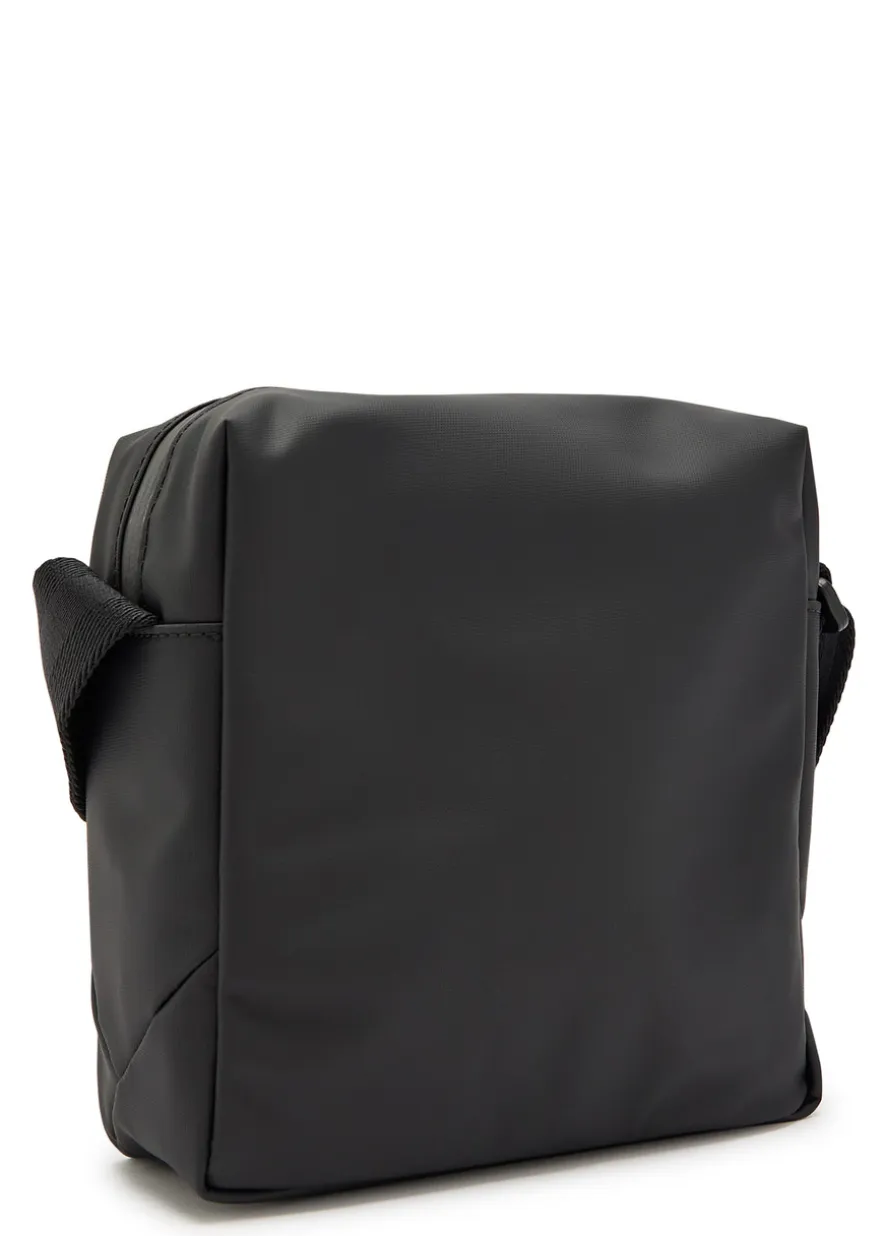 Stenson logo coated canvas cross-body bag