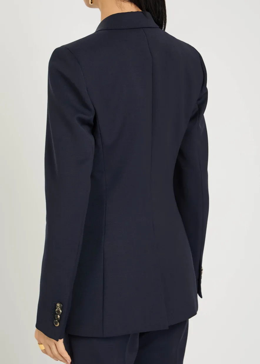 Stephanie double-breasted wool blazer