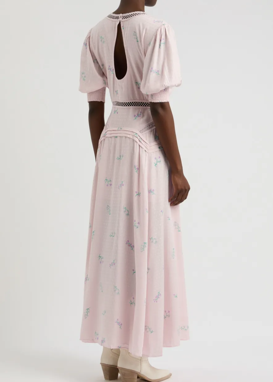 Still In Love floral-print maxi dress