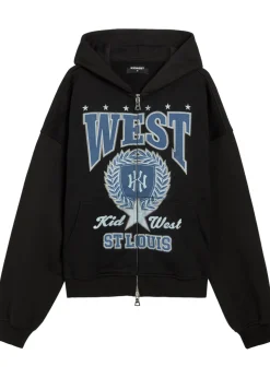 St Louis hooded cotton sweatshirt