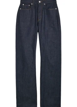 Straight-leg jeans