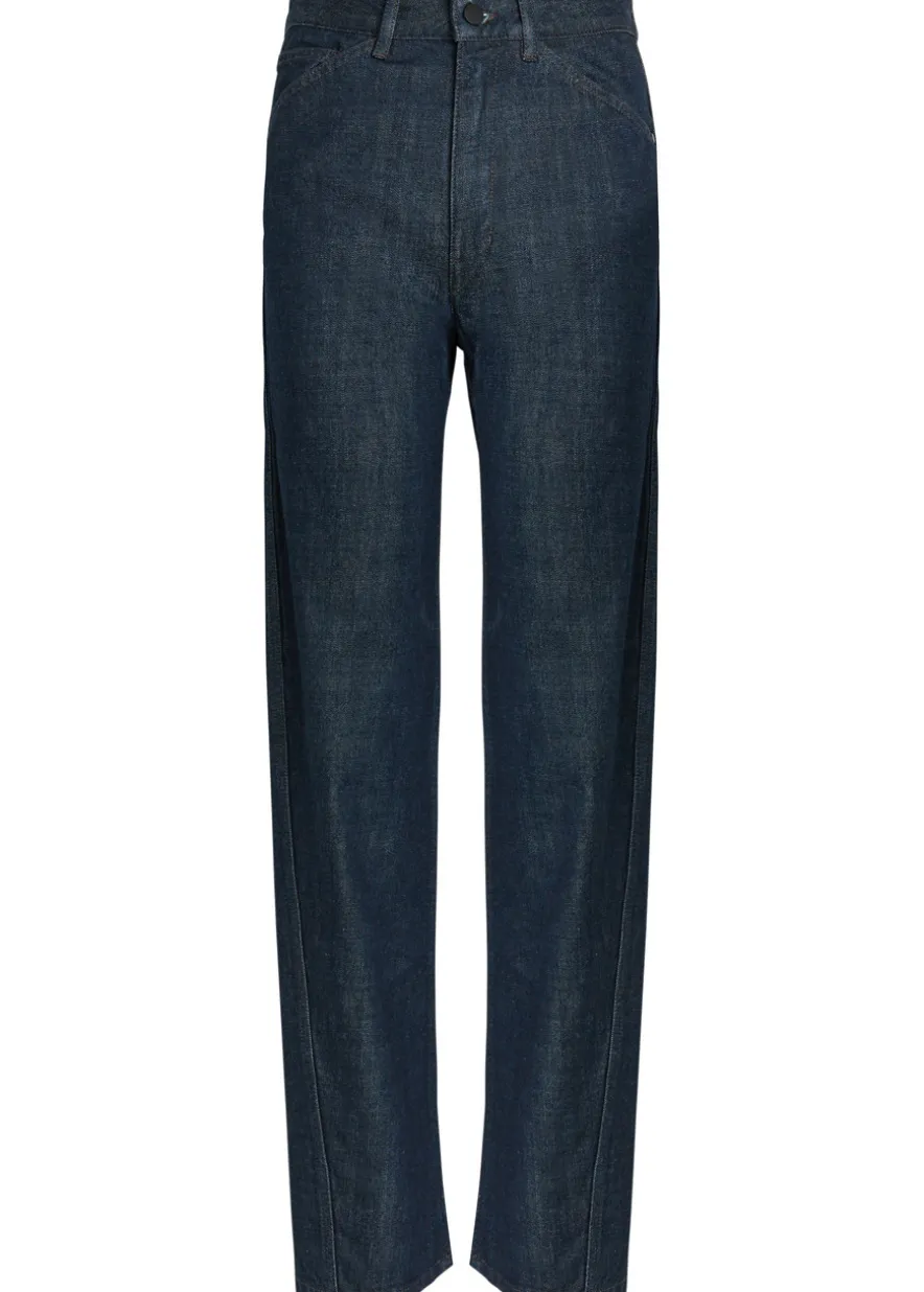 Straight-leg jeans