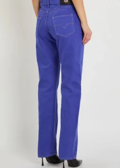 Straight-leg jeans