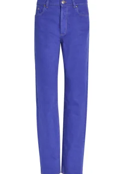 Straight-leg jeans