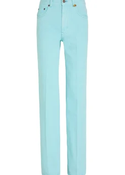 Straight-leg jeans
