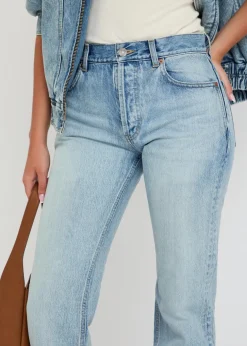 Straight-leg jeans