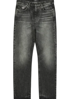 Straight-leg jeans