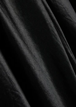 Straight-leg satin trousers