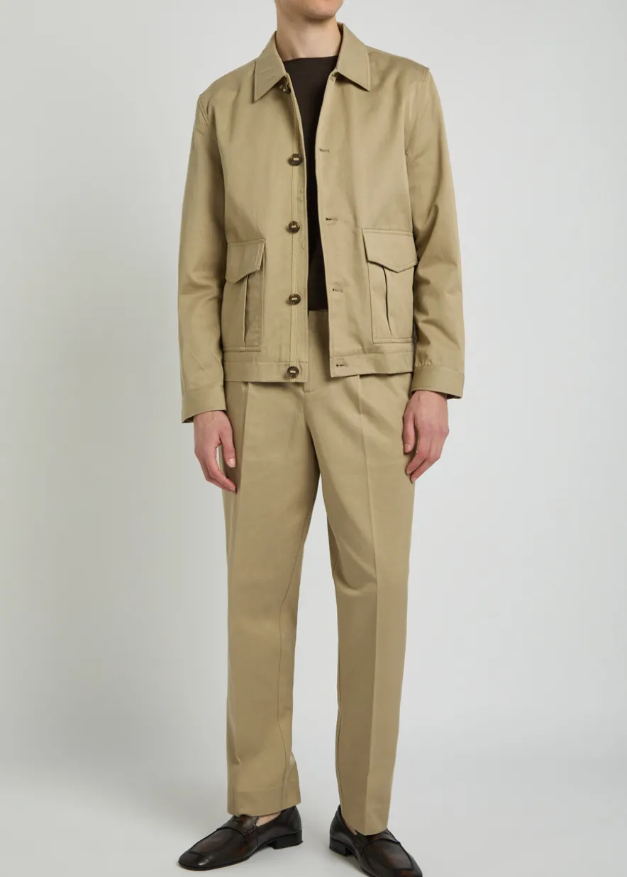 Strand twill jacket
