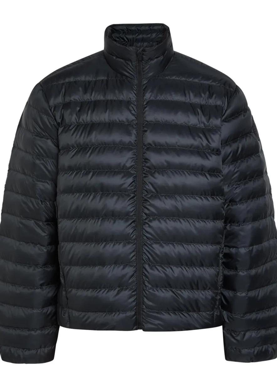 Stratus high-neck padded shell jacket