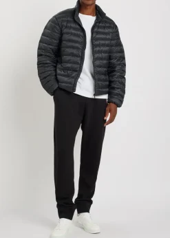 Stratus high-neck padded shell jacket