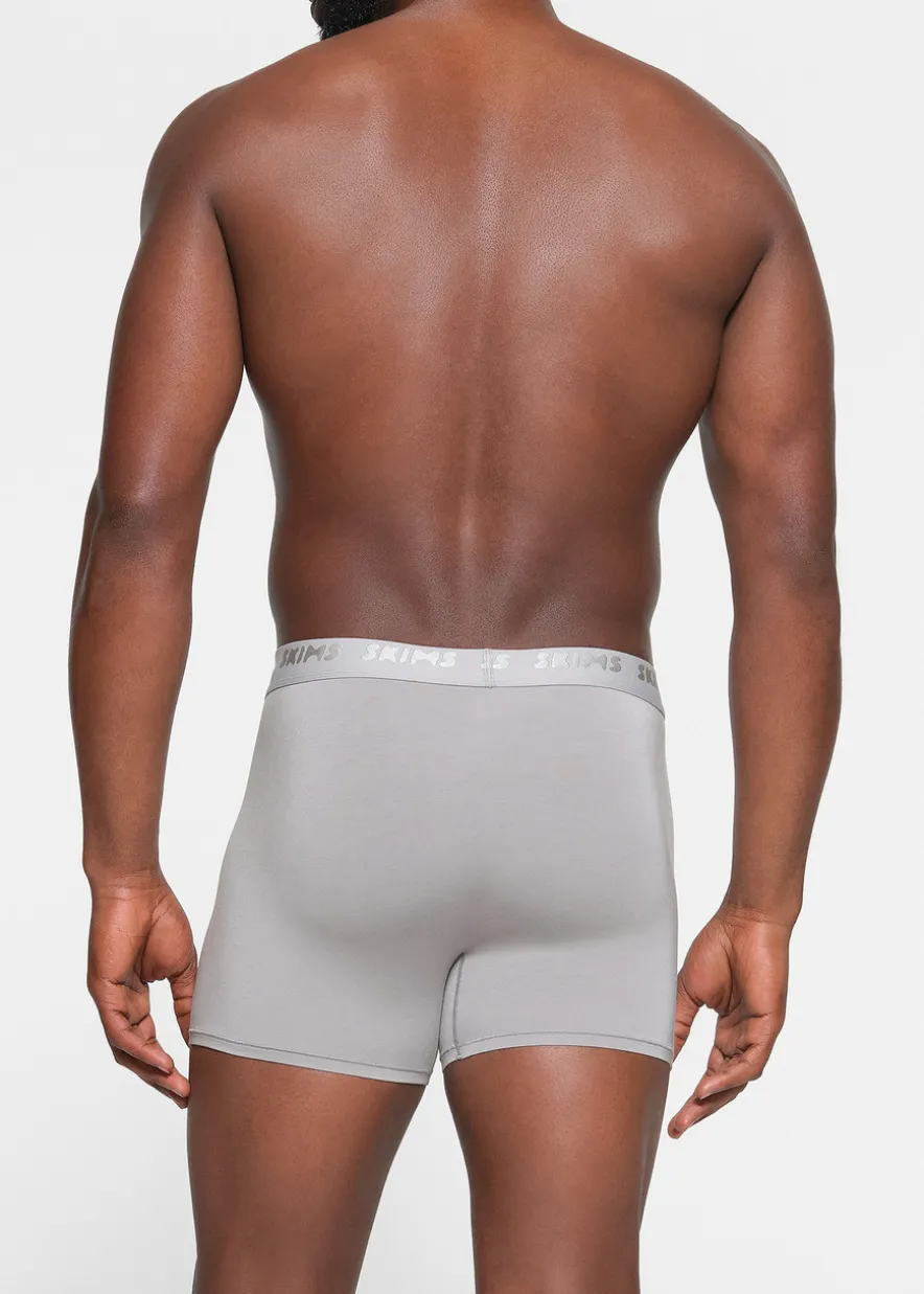 Stretch-cotton boxer briefs - set of three