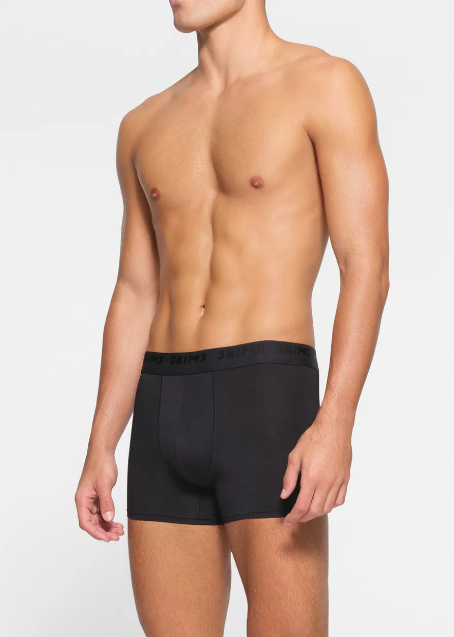 Stretch-cotton boxer briefs - set of three