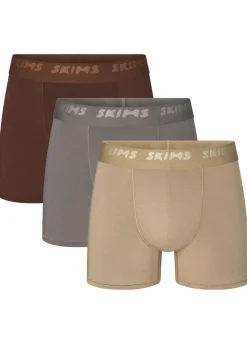 Stretch-cotton boxer briefs - set of three