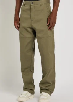 Stretch-cotton cargo trousers