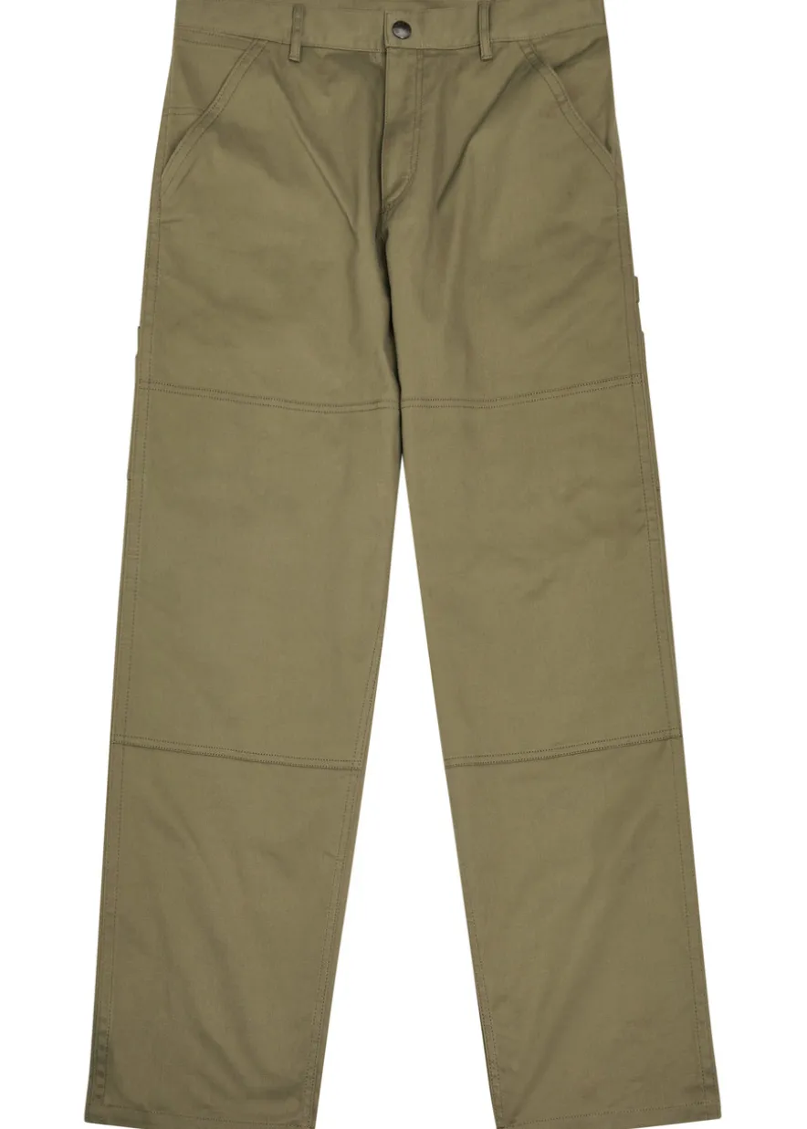 Stretch-cotton cargo trousers