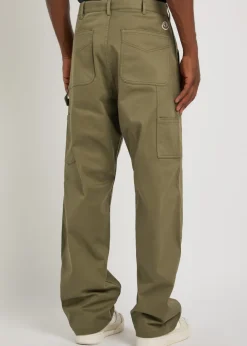Stretch-cotton cargo trousers