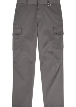 Stretch-cotton cargo trousers