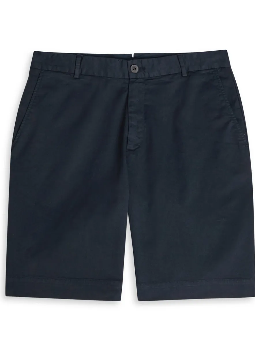 Stretch-cotton shorts