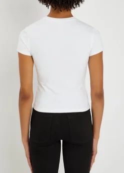 Stretch-cotton T-shirt