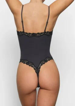 Stretch-jersey cami bodysuit