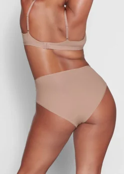Stretch-jersey crossover bralette