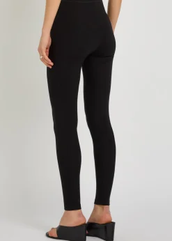 Stretch-jersey leggings