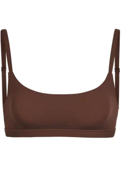 Stretch-jersey scoop bralette