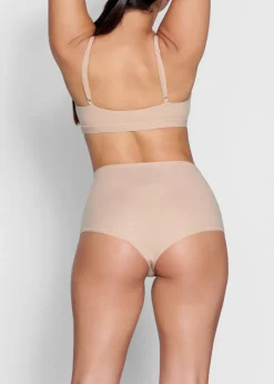 Stretch-jersey scoop bralette