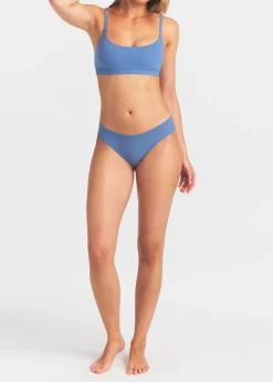 Stretch-jersey scoop bralette