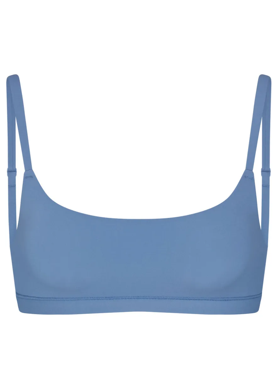Stretch-jersey scoop bralette