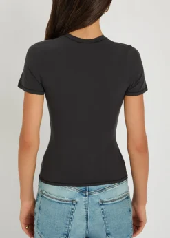 Stretch-jersey T-shirt